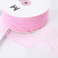 Panglică din organza Sinowrap Laces 4cm 164 Pink 