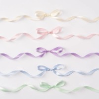 Set panglici satin pastel Folia Pastel 5pcs (12133) imaginea #2 — magazin online Desire.md
