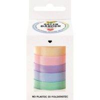 Set panglici satin pastel Folia Pastel 5pcs (12133)