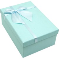 Подарочная коробка New World 21x14x7.5cm Light Blue (3104Z-B-M)