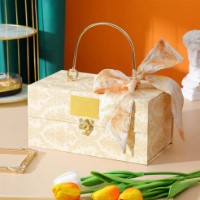Подарочная коробка New World 25x14x12cm Champagne (2023-2G) фото №4 — интернет-магазин Desire.md