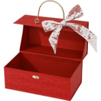 Подарочная коробка New World 25x14x12cm Red (2023-2R) фото №4 — интернет-магазин Desire.md