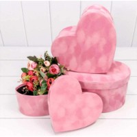 Набор коробок New World Heart Velvet 3pcs Pink (W7231)