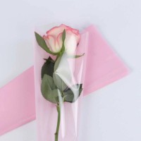 Цветочный конус New World Minimalism Light Pink 165 50pcs