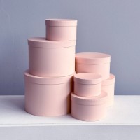 Набор коробок New World T919-1 7pcs Pink