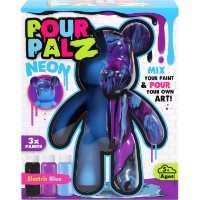 Set pentru creatie Pour Palz DIY Paint Bear Neon (GSG25023)