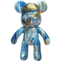 Set pentru creatie Pour Palz DIY Paint Bear-Blue Steel (GSG25022) imaginea #3 — magazin online Desire.md