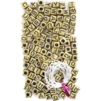 Набор для создания украшений DPCraft Beads Gold 124pcs (GRKO-021) фото №3 — интернет-магазин Desire.md