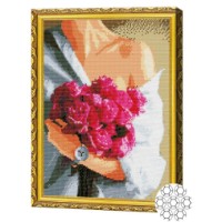 Mozaic cu diamante Art Gallery Premium A Bouquet From a Loved One 40x50cm (GA85925)