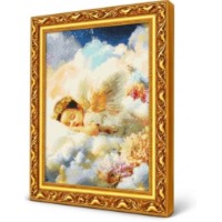 Mozaic cu diamante Art Gallery Premium Angel Sleeping on a Cloud 40x50cm (GA89354)
