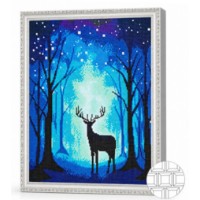 Mozaic cu diamante Art Gallery Premium Blue Night 40x50cm (QB206562)
