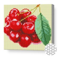 Mozaic cu diamante Art Gallery Premium Bright Cherries 20x20cm (BJ209)