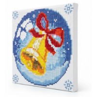 Mozaic cu diamante Art Gallery Premium Christmas Bell in a Bauble 20x20cm (BJ151)
