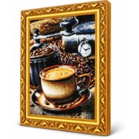 Mozaic cu diamante Art Gallery Premium Coffee and Beans 40x50cm (GA88873)