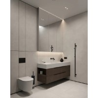 Uscător de prosoape Bemeta Vertex H1180 Black 30W (704151010) imaginea #3 — magazin online Desire.md