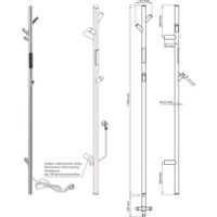 Uscător de prosoape Bemeta Vertex H1180 Chrome 30W (704151011) imaginea #2 — magazin online Desire.md