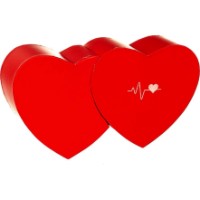 Подарочная коробка New World Twin Heart 37x19x9.5cm Red (24l1402008)