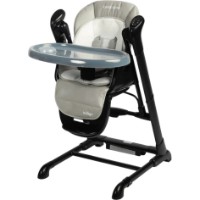 Scaun de masa Caretero Indigo Black Grey (7650)