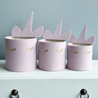 Набор коробок New World Unicorn 3pcs Lilac Velvet (W5049)