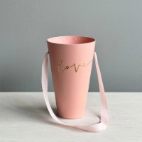 Cutie New World Vase Love Pink (W3870)