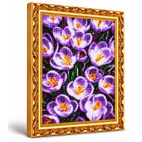 Mozaic cu diamante Art Gallery Premium Crocuses 30x40cm (GB88346)