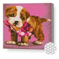 Mozaic cu diamante Art Gallery Premium Cute Shar Pei 20x20cm (BJ1174)