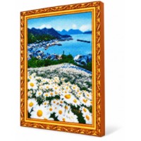 Mozaic cu diamante Art Gallery Premium Daisies on a Hillside 40x50cm (GA83235)