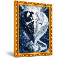 Mozaic cu diamante Art Gallery Premium Dark and Light Angel 30x40cm (GB89577)
