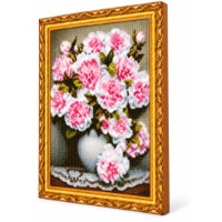 Mozaic cu diamante Art Gallery Premium Delicate Bouquet 40x50cm (GA79632)