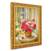 Mozaic cu diamante Art Gallery Premium Delicate Bouquet on a Table 40x50cm (GA90494)