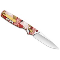 Cuțit Böker Plus Kizer Original 2 14C28N Christmas Gift Wrap Pattern (01KI640) imaginea #2 — magazin online Desire.md