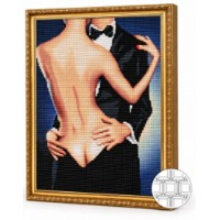 Mozaic cu diamante Art Gallery Premium Elegant Nude 40x50cm (QB201886)