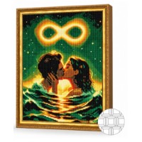 Mozaic cu diamante Art Gallery Premium Endless Love 40x50cm (QB206583)