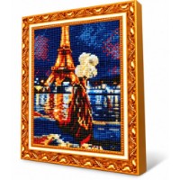 Mozaic cu diamante Art Gallery Premium Evening Picnic by the Eiffel Tower 40x50cm (GA86211)