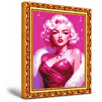 Mozaic cu diamante Art Gallery Premium Femme Fatale Blonde 30x40cm (GB88772)