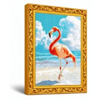 Mozaic cu diamante Art Gallery Premium Flamingo 30x40cm (GB90516)