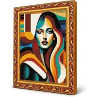Mozaic cu diamante Art Gallery Premium Graphic-Style Woman 40x50cm (GA90713)