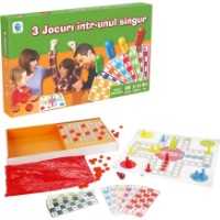 Joc educativ de masa Noriel 3 Jocuri intr-unul singur RO (S00004586)