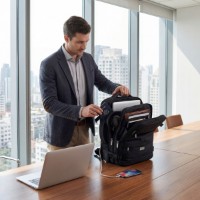 Rucsac pentru oraș Camry CR-6880 Black imaginea #31 — magazin online Desire.md