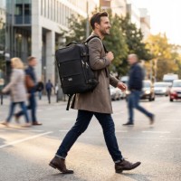 Rucsac pentru oraș Camry CR-6880 Black imaginea #33 — magazin online Desire.md