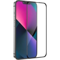 Husa de protecție Hoco Nano 3D Full Screen Edges Protection Tempered Glass for iPhone 15 Pro A12 Plus Black