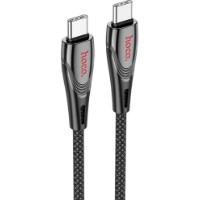 Cablu USB Hoco U133 Monte 60W Type-C to Type-C Black