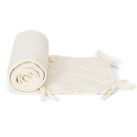 Protectie laterala pentru patut Little Dutch 28x180cm Pure Soft White (LD-TE20995003)