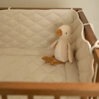 Protectie laterala pentru patut Little Dutch 28x180cm Pure Soft White (LD-TE20995003) imaginea #2 — magazin online Desire.md