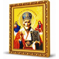Mozaic cu diamante Art Gallery Premium Icon of St. Nicholas 30x40cm (GB87978)