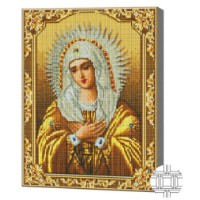 Mozaic cu diamante Art Gallery Premium Icon of the Mother of God Tenderness 40x50cm (QB202715)