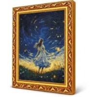 Mozaic cu diamante Art Gallery Premium In a Whirl of Stars 40x50cm (GA90317)