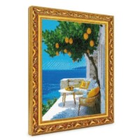 Mozaic cu diamante Art Gallery Premium In the Shade of the Lemon Tree 40x50cm (GA90543)