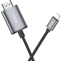 Кабель Hoco UA27 Lightning to HDTV Metal Gray фото №3 — интернет-магазин Desire.md