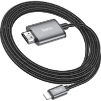 Кабель Hoco UA27 Lightning to HDTV Metal Gray